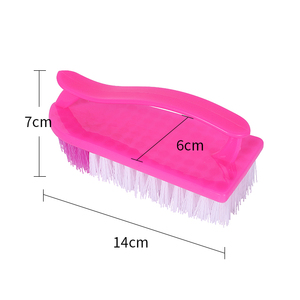 Venta al por mayor de cepillos de limpieza de mascotas para baño de coche y hogar caja de lavado de alfombras de diseño manual de plástico Herramientas de limpieza embaladas - Product Image 4