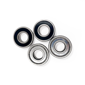 Roulements à billes à gorge profonde en acier chromé 6200 6201 6202 6203 6204 6205 6300 6301 6302 6303 6304 2Z ZZ 2RS - Product Image 1