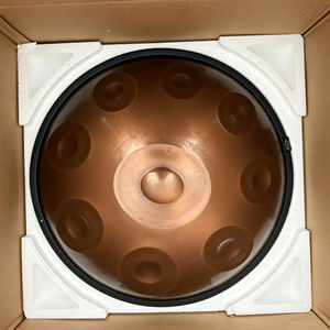Pantam Instrumento Profesional Handpan de 22 Pulgadas, 9 Notas, 432Hz, Instrumento Musical para Terapia de Relajación, Tambor de Mano Personalizado Sin Afinar - Product Image 1