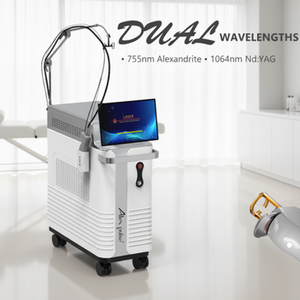 755nm Alex Laser 1064nm Long Pulse Nd Yag Depilación <span class=keywords><strong>Alejandrita</strong></span> Láser Vela máquina <span class=keywords><strong>Precio</strong></span> de fabricante - Product Image 1