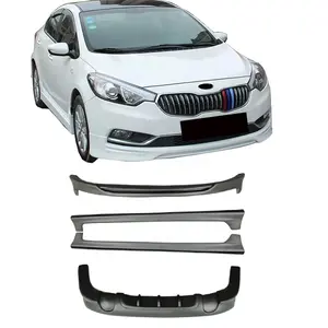 Karosserie-Kit für 2011-2015 KIA K3 Ceroto Car Kit für KIA K3 Vorder lippe Hinter lippe Seitens ch weller Kunststoff material