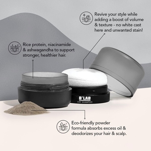 Champú Seco en Polvo con Proteína <span class=keywords><strong>de</strong></span> Arroz, Sin Aerosol, con Logotipo Personalizado al por Mayor, para Dar Volumen, Textura y Color al Cabello, Refrescante - Product Image 2