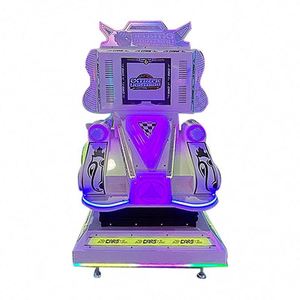 Racing Simulator Full Motion Platform 6 Dof Hydraulic System With Single Screen Driving Experience Racing Simulator Games - Product Image 5