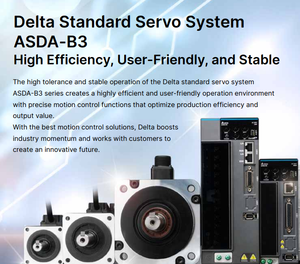 Variateur de vitesse Delta ASD-B3-0121-E 100W série B3, 220V monophasé, contrôleur servo industriel pour équipement d'automatisation - Product Image 4