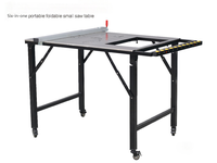 Mini scie à table portable pour scie à table coulissante en bois MDF et HDF avec prix