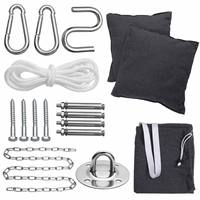 Fabricant de balançoire suspendue en corde Chaise suspendue d'intérieur pour extérieur Chaise hamac ronde en corde pour macramé