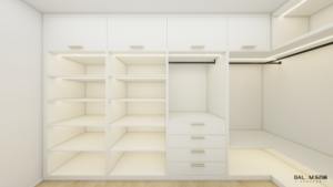 Spanish China Factory Modern New Design Plywood Durable Wood <strong>Tall</strong> <strong>Narrow</strong> L Shaped Open <strong>Wardrobes</strong> for Hotel - Product Image 2