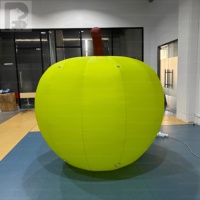 Modèle gonflable géant en forme de pomme verte personnalisé pour la décoration de fêtes, festivals et événements