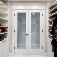 Porte en bois MDF moderne pour chambre à coucher, cuisine, salle de bain et décoration intérieure de placard
