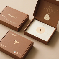Emballages cosmétiques personnalisés haut de gamme, boîtes cadeaux en papier artisanal, boîtes d'expédition en carton ondulé, boîtes postales, logo imprimé de luxe