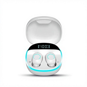 Audífonos Inteligentes con Pantalla, Bluetooth, Calidad de Sonido Superior, Controlador de Grafeno, Sonido Envolvente, Auriculares para Ejercicio al Aire Libre, Larga Duración de Batería - Product Image 1