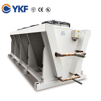 Refroidisseur d'air sec industriel YKF Outdoor 200Kw-500Kw, échangeur de chaleur à tubes à ailettes, haute efficacité, refroidisseur sec à liquide de type V