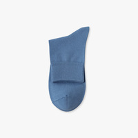 Vente en gros de chaussettes d'été ultra fines respirantes et absorbantes pour hommes de haute qualité Chaussettes de course à tricoter en coton peigné 200N