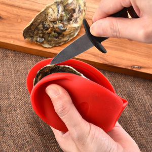 Set di Shucking per <span class=keywords><strong>ostriche</strong></span>, coltello per <span class=keywords><strong>ostriche</strong></span> in acciaio inossidabile, shucker per apribottiglie per <span class=keywords><strong>ostriche</strong></span> - Product Image 3