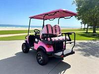Voitures électriques 4x4 côte à côte, mini jeep tout-terrain, buggy de chasse, voiturette de golf pour la plage