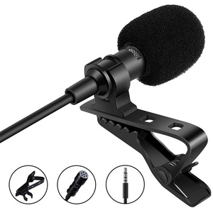 Xách Tay 3.5Mm Mini Lavalier Ve Áo Có Dây Microphone Kim Loại Clip Microfon Cho Nói & Âm Thanh Máy Tính Để Bàn Không Dây Thông Tin Liên Lạc - Product Image 3