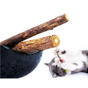 Wholesale Eco-Friendly Natural Wood Small Matatabi Sticks <b>Cat</b> Chew Toy for Daily Cleaning & Grinding Teeth - Product Image 2