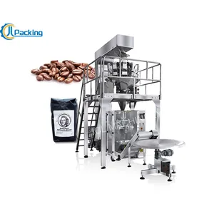 Máquina de envasado multifunción de granos de café tostados con bolsa automática JCL con aplicador de válvula de desgasificación
