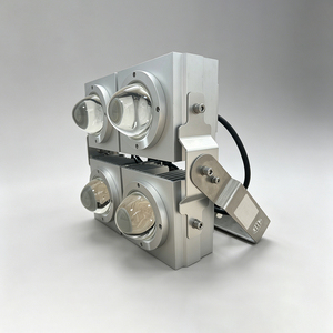 Projecteur <span class=keywords><strong>LED</strong></span> COB à 4 modules, étanche IP66, alimenté en courant alternatif, en alliage d'aluminium, haute puissance, pour extérieur, rue, stade, lampe de chantier - Product Image 2