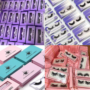 품질 13-15mm 속눈썹 스트립 인조 속눈썹 가격 도매 블랙 및 골드 포장 - Product Image 3