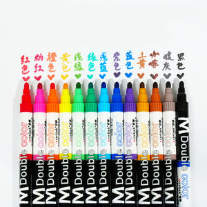 <span class=keywords><strong>Marqueur</strong></span> pour <span class=keywords><strong>tableau</strong></span> <span class=keywords><strong>blanc</strong></span> double tête double couleur de haute qualité Écriture fluide Encre à séchage rapide <span class=keywords><strong>Rechargeable</strong></span> Pointe double Stylo pour <span class=keywords><strong>tableau</strong></span> <span class=keywords><strong>blanc</strong></span> - Product Image 1