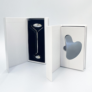 Vente de gros Outil Gua Sha en acier inoxydable doré Outil Gua Sha pour le visage Logo personnalisé Corps Gua Sha en acier inoxydable - Product Image 5