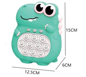 Vente chaude nouveau <span class=keywords><strong>dinosaure</strong></span> <span class=keywords><strong>Pop</strong></span> jeu rapide rapide Push <span class=keywords><strong>It</strong></span> filles Console jeu électrique Silicone Fidget jouets - Product Image 1
