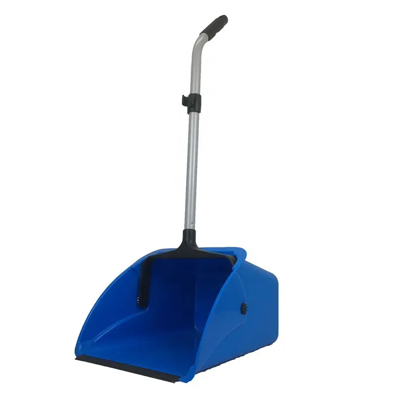 Сверхпрочная ветрозащитная Совок jumbo с длинной ручкой и метловым зажимом