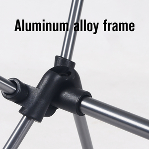 High Quality Outdoor Camping <b>Foldable</b> Furniture Frame Ultralight Moon Portable Aluminum Folding Chair Picnic and Fishing - Product Image 3