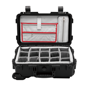 Custom Plastic Flight <strong>Case</strong> 212X Shockproof Waterproof <strong>Hard</strong> Shell <strong>Camera</strong> Lens Protector <strong>Case</strong> With Padded Dividers - Product Image 6