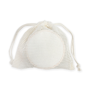 Éponges nettoyantes pour le visage en coton réutilisables en gros, tampons démaquillants doux et absorbants, logo personnalisé - Product Image 2