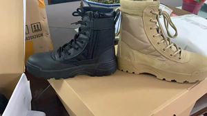 Chaussures d'entraînement DF22 TSB09 taille 28-36, petite taille pour enfants, étudiants, bottes désertiques noires, kaki, camouflage - Product Image 6