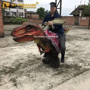 내 디노 GR-052 현실적인 재미 걷는 공룡 T-rex 의상 성인용