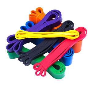 Bande élastique de résistance pour entraînement physique, haute élasticité, durable, anti-déchirure, pour exercices en extérieur - Product Image 2