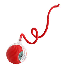 Giocattolo Intelligente per Animali Domestici 360 °   Palla Giocattolo Interattiva Automatica per Gatti e Cani, Gioco Elettronico Interattivo per Animali Domestici con Corda - Product Image 4