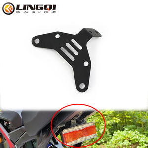 LINGQI RACING - Soporte de matrícula con luz trasera para scooter Light Bee X, motocicletas todoterreno, accesorios originales SUR-RON - Product Image 4