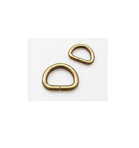 13mm 16mm 20mm 25mm 32mm 실버 골드 블랙 금속 철 도금 D 링 루프 버클 끈 후크 가방 액세서리 DIY 공예 - Product Image 3