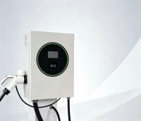 Station de recharge rapide murale et colonne pour véhicules électriques, avec protection anti-inversion de polarité, courant d'entrée 32A, compatible OCPP, vente en gros
