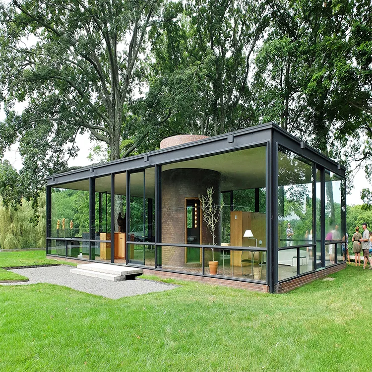 European style heat insulated double glazed aluminium sunroom glass houses