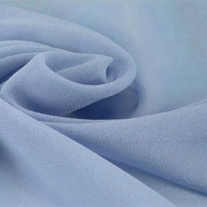 92g/<span class=keywords><strong>m</strong></span> 高密度珍珠雪纺面料（泡泡纱材质）100%涤纶染色，适用于衬衫、连衣裙、婚纱和女童服装 - Product Image 3