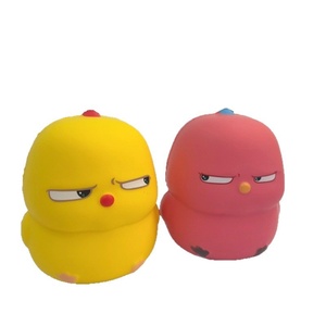 Wobi Phoebe Chicken PU Slow Rebound Decompression Venting Squeeze Toy Model WJ-124 for Children &amp; Youth Office Desktop Toy - Product Image 1