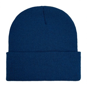 Bonnets tricotés sur mesure avec motif torsadé et revers classiques pour les boutiques de créateurs américains à prix bas - Product Image 1