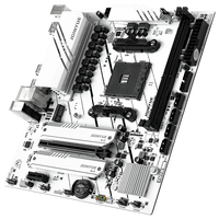 Carte mère JGINYUE B550 AM5 M-ATX B550M GAMING, nouvelle version, SATA, 64 Go de RAM, compatible avec les processeurs R5 4000/5000, PCI-E 4.0