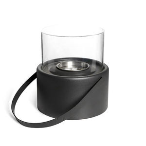 2025 New Stainless Steel <strong>Small</strong> Round Table <strong>Fireplace</strong> Outdoor Metal Glass Fire Pit Bowl for Table Decor and Cooking - Product Image 1