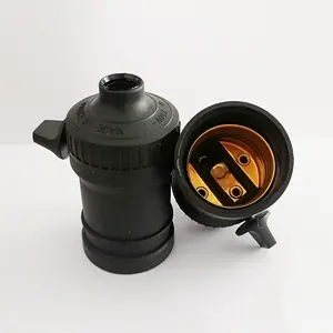 <span class=keywords><strong>E27</strong></span> nhựa mặt dây đèn chủ với switch treo bóng đèn chủ trần ánh sáng phù hợp đèn ổ cắm cơ sở - Product Image 1