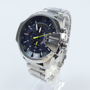 นาฬิกาข้อมือผู้ชาย MR BIG DADDY รุ่นหรูหรา ตัวเรือนสแตนเลสสีทอง หน้าปัดโครโนกราฟแบบสปอร์ต ขนาด 51 มม. ระบบควอตซ์อะนาล็อก ยี่ห้อ Seikot - Product Image 6