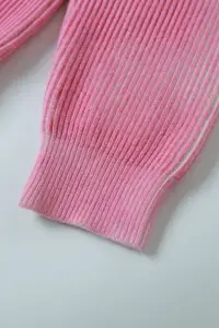 Nanteng Custom Wholesale Loose Crew Neck Washed Stain Knitwear Digital Print Cotton Knitting Men Pullover Sweater