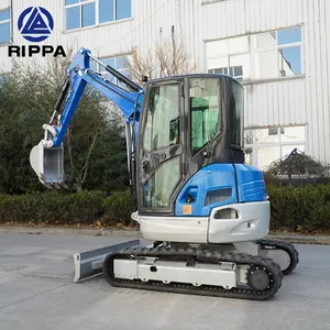 Rippa รถขุดตีนตะขาบขนาดเล็กสำหรับ2Ton 1Ton 3Ton ผู้ผลิตได้รับการรับรองจาก CE