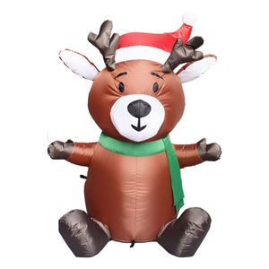Oferta Especial de Fábrica: Reno Navideño Inflable de 1.5 Metros para Exteriores, Lindo Reno con Luces LED Integradas, Duradero - Product Image 2