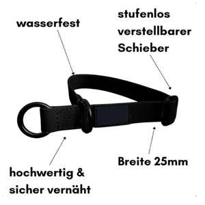 <span class=keywords><strong>Collar</strong></span> Ajustable para Perro con Recubrimiento de PVC Impermeable, Estilo <span class=keywords><strong>Biothane</strong></span>, Duradero, Inodoro, Fácil de Limpiar, con Anillo en D de Zinc para Perros Medianos y Grandes - Product Image 2